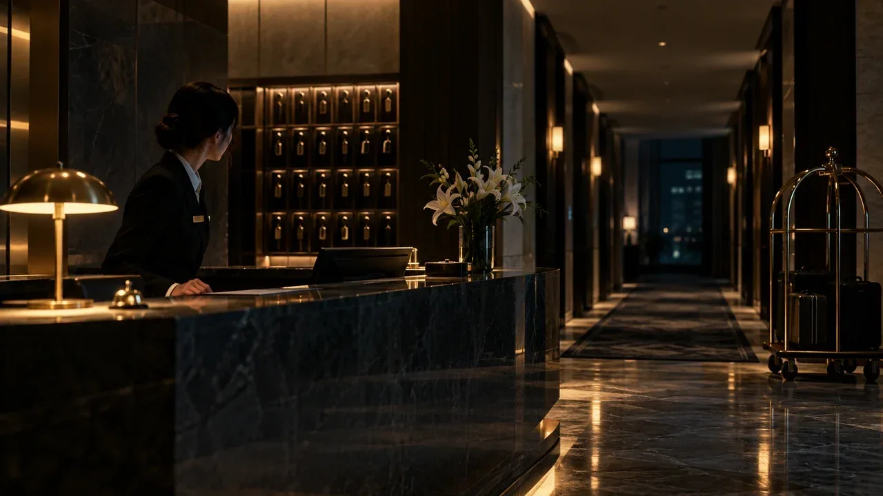 Room 404 AI prompt example for Short Film